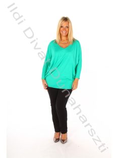 Black&White Zöld Aida V Nyakú Felső