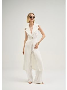 Cristina Barros Fehér Rena Kardigán