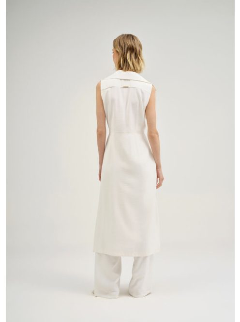 Cristina Barros Fehér Rena Kardigán