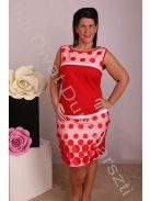 Crafty piros ruha - 44