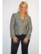 Gold Pálma Barna Mintás Blézer-L