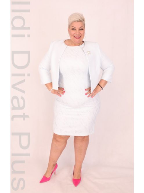 Mada Kék-Ezüst Alkalmi Komplé