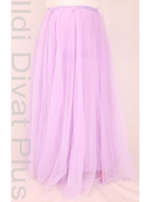 Lila Maxi Tüll Szoknya