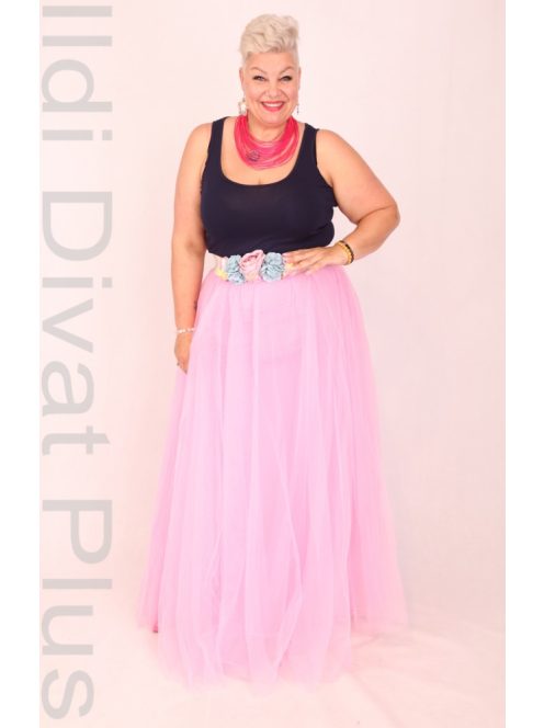Rózsaszín Maxi Tüll Szoknya