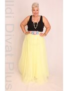 Sárga Maxi Tüll Szoknya