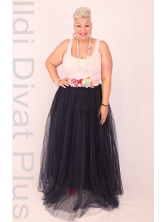 Sötétkék Maxi Tüll Szoknya