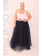 Sötétkék Maxi Tüll Szoknya