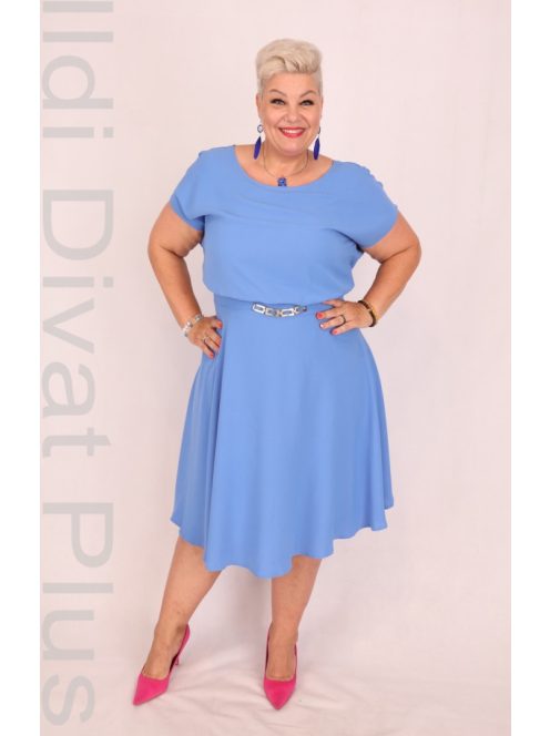 Trynite Kék A-vonalú Ruha