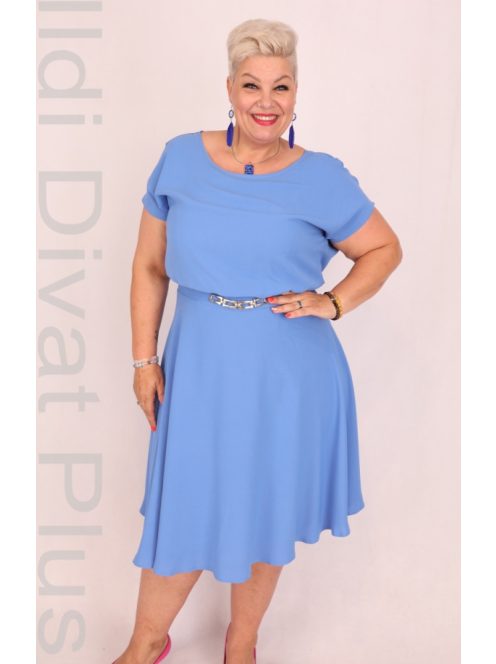 Trynite Kék A-vonalú Ruha