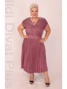 Moda Exluzíve Mályva Ruha-46