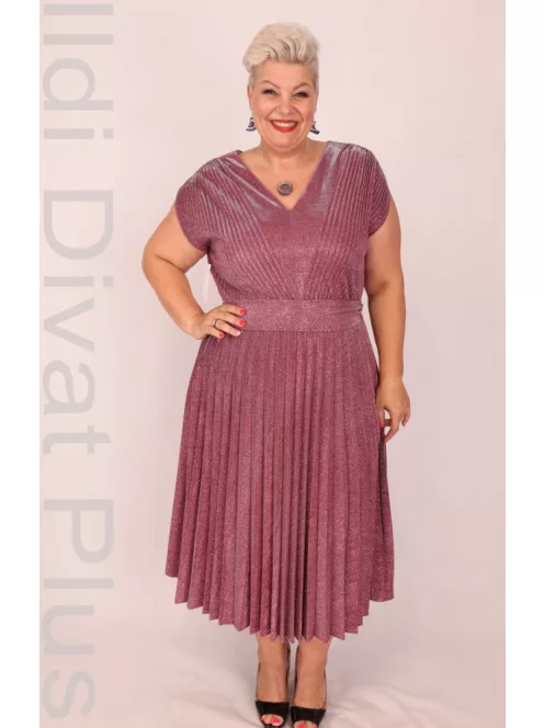 Moda Exluzíve Mályva Ruha-46