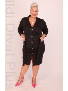 Trynite Fekete Gombos-Galléros Ruha