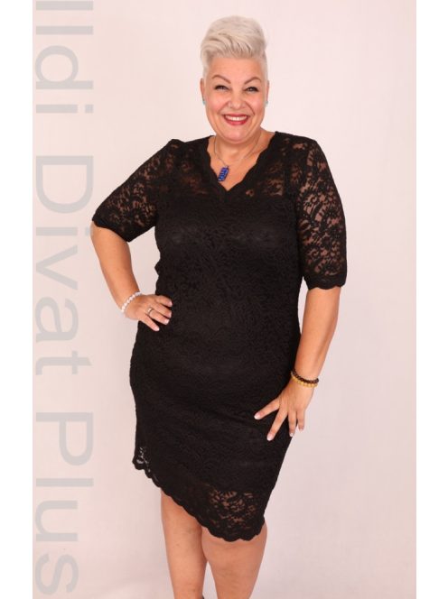 Cedar Fekete Csipke Ruha