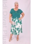 Elli Zöld-Virágos Minelli Ruha