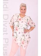 Eko Rózsa Mintás Muszlin Tunika