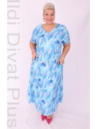 RK9 Kék Színes Maxi Ruha