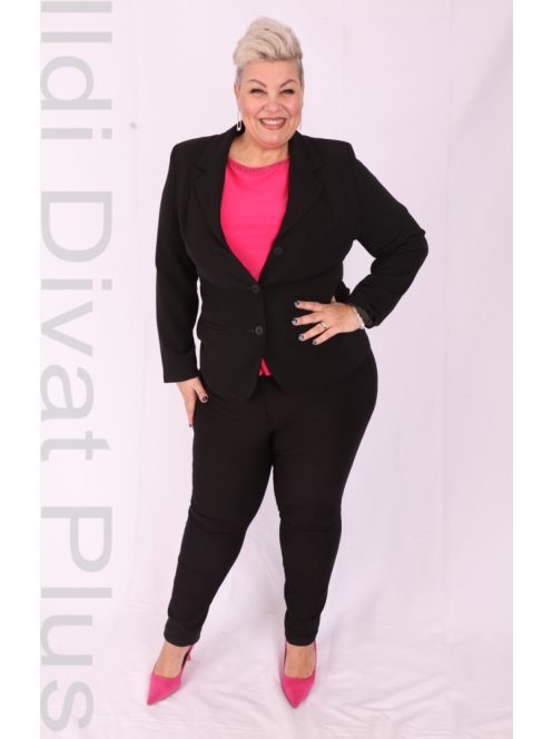 Top Blue Fekete Háromgombos Blézer