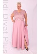 Bosca Púder Csipkés Maxi Ruha-52