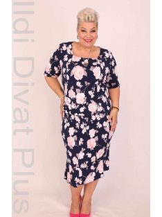 Classis Kék-Púder Virágos Kétrészes Szett