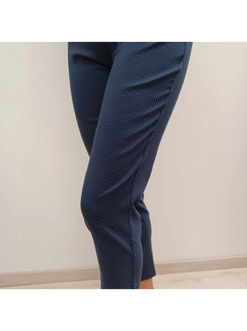 Paulo Sötétkék Pöttyös Nadrág