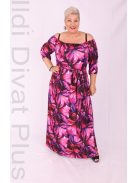 Trynite Pink-Lila Maxi Ruha