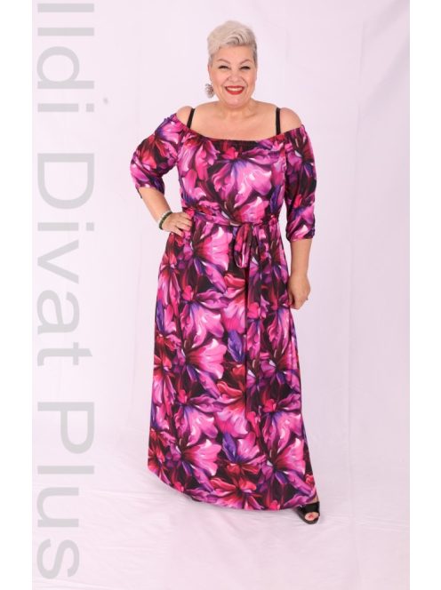 Trynite Pink-Lila Maxi Ruha