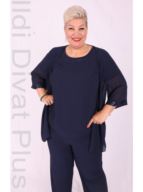 Rea Sötétkék Háromrészes Szett-54