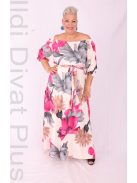 Trynite Beige-Pink Maxi Ruha