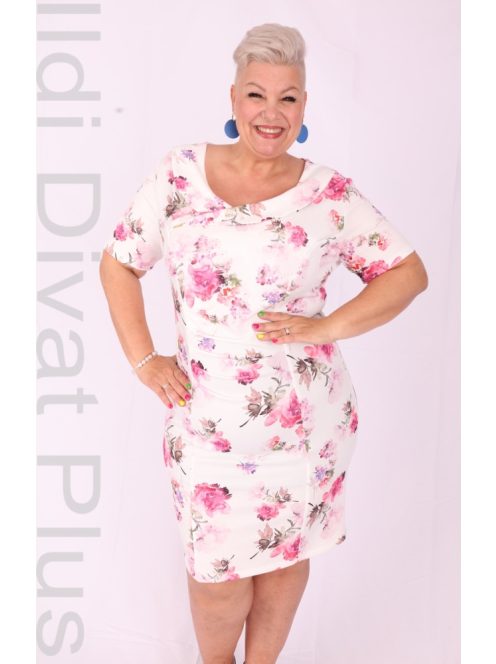 Classis Fehér-Pink Brigi Ruha