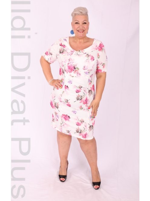 Classis Fehér-Pink Brigi Ruha