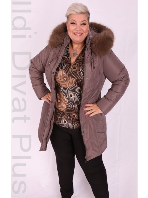 A Incze Barna Kapucnis Téli Kabát