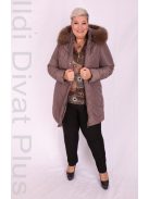 A Incze Barna Kapucnis Téli Kabát