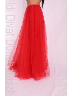 Piros Maxi Tüll Szoknya