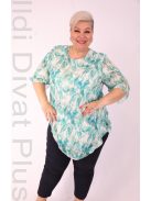 Eko Zöld-Leveles Alkalmi Tunika