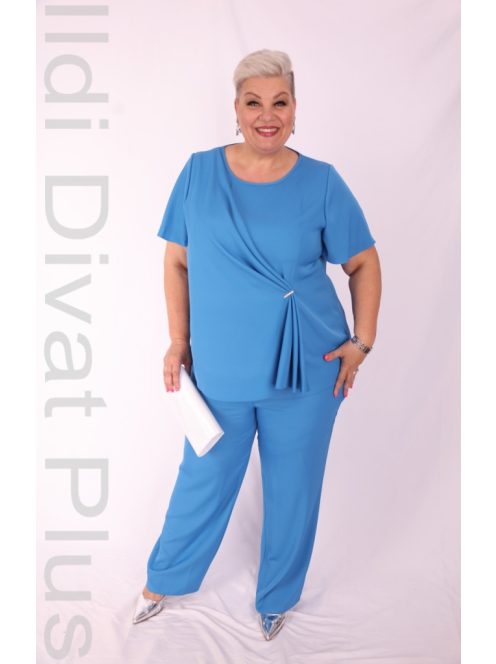 Rea Kétrészes Nadrágos Türkiz Szett