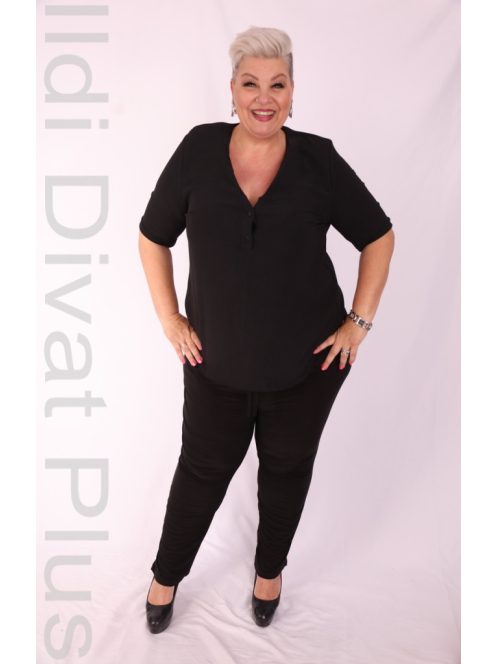 Classis Fekete Milla Blúz