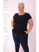 Argo Sötétkék Köves Nyakú Top