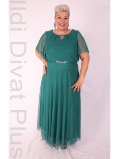 Trynite Smaragd-Csillogós Maxi Alkalmi Ruha