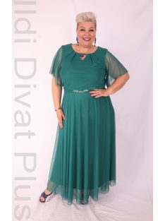 Trynite Smaragd-Csillogós Maxi Alkalmi Ruha