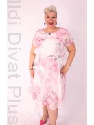 Sonata Zöld-Fehér Mintás A Vonalú Ruha