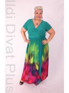 Gabriella Zöld- Színátmenetes Maxi Ruha