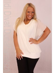 Manda Ekrü Muszlin Blúz