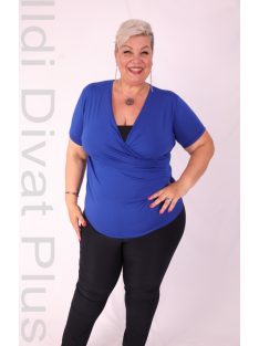 Emi Beige-Rózsaszín Pöttyös Blúz