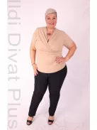 Mandala Beige Átlapolt Felső