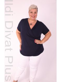 Emi Beige-Rózsaszín Pöttyös Blúz