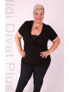 Emi Beige-Rózsaszín Pöttyös Blúz