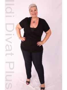 Emi Beige-Rózsaszín Pöttyös Blúz