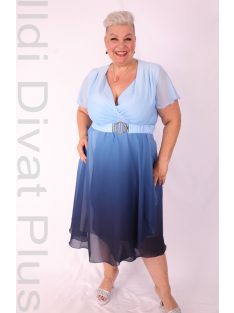 Tomex Kék Színátmenetes A Vonalú Ruha