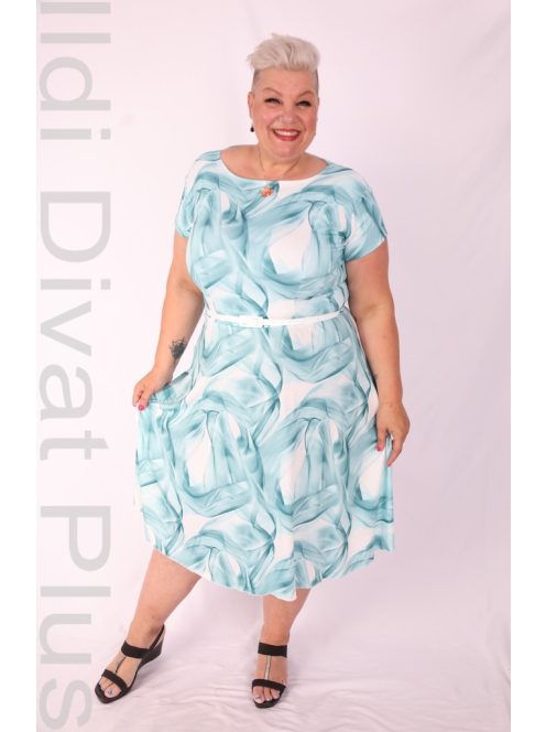 Gotta Menta-Fehér Márványos Ruha