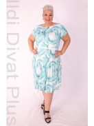 Gotta Menta-Fehér Márványos Ruha